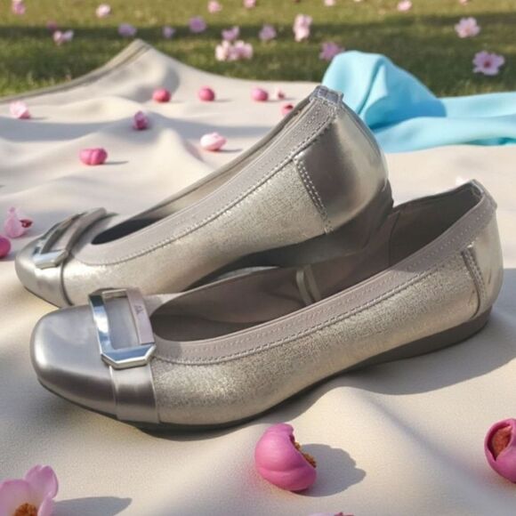 New Ak Anne Klein iflex Flat Shoes - Picture 3 of 10